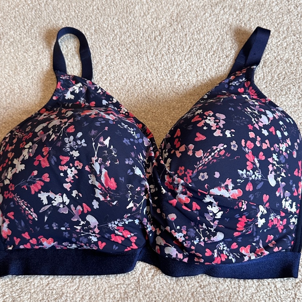 Déesse wireless floral lounge bra 40H